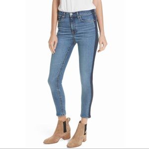 Stripe Skinny Jean(Indigo Tux) by Rag & Bone,Sz 27